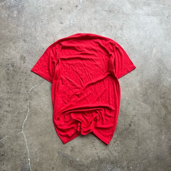 VINTAGE 80S SINGLE STITCH ID RATHER BE SAILING SHIRT LRG - Picture 2 of 4